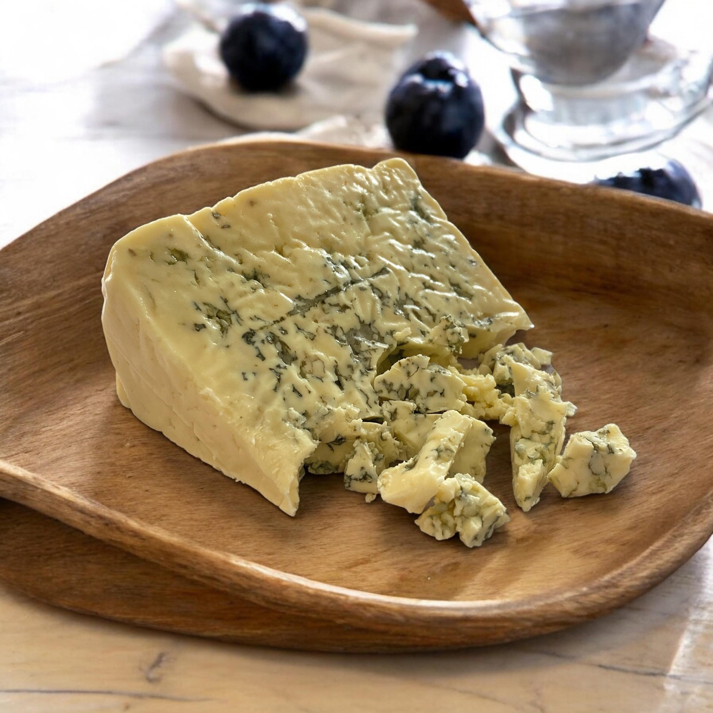 Queso azul artesanal