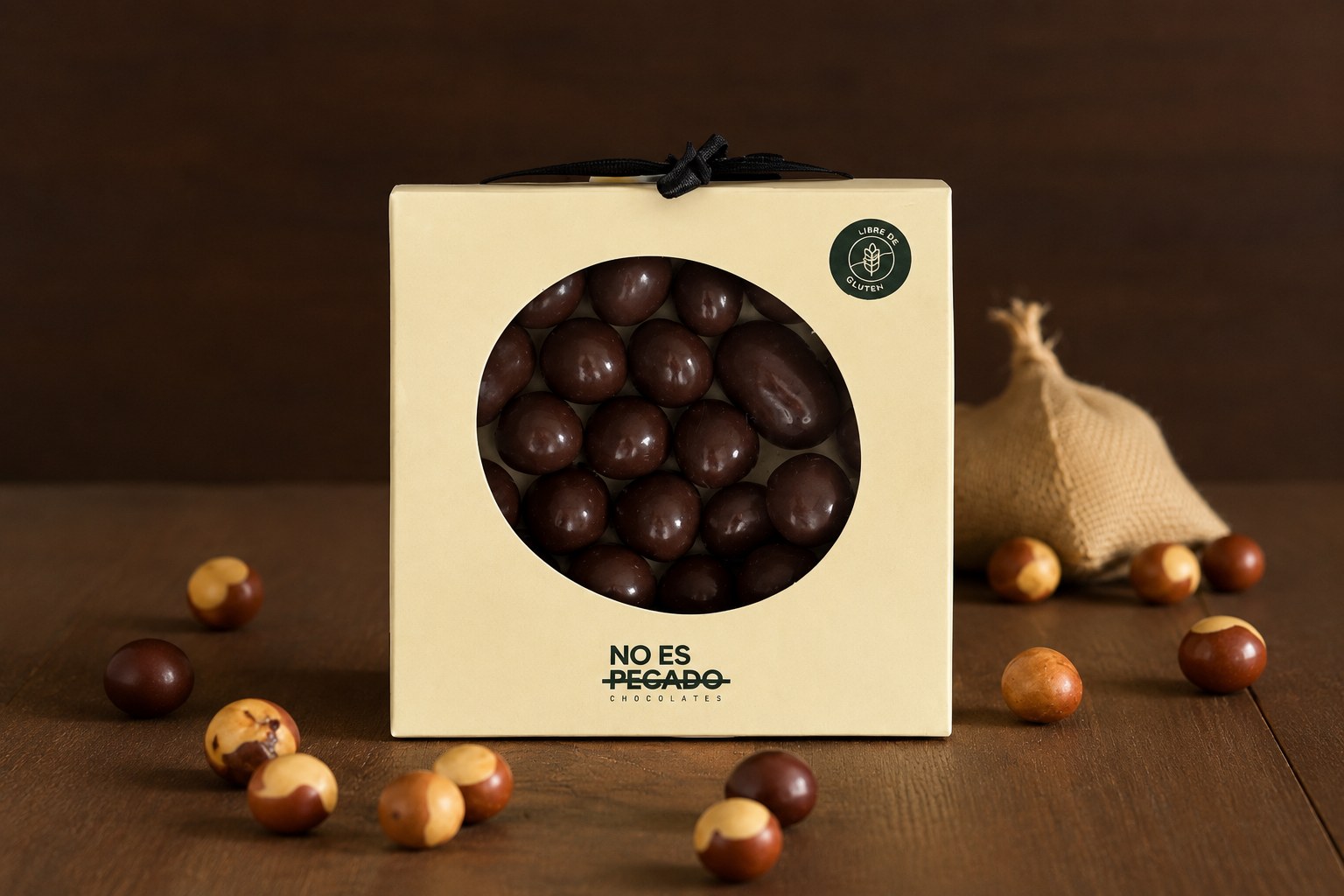 Avellanas Bañadas en Chocolate