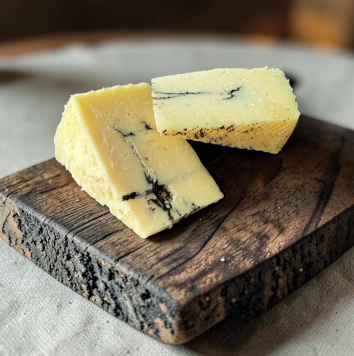 Queso de Oveja Curado con Trufa Negra
